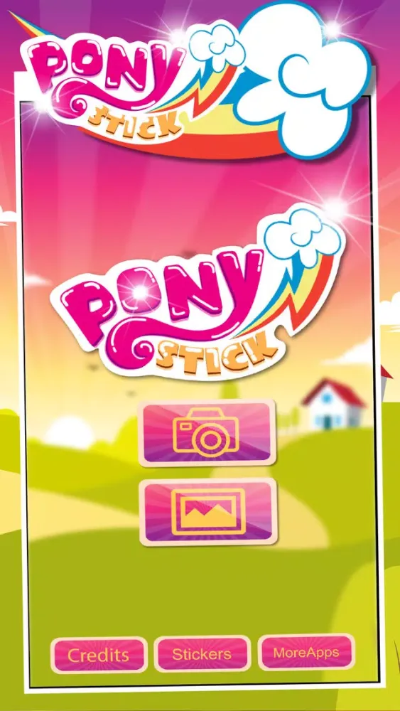 Manga & Anime Sticker Camera Pony "Photo Booth Dress Up in Style For Rainbow" Screenshots