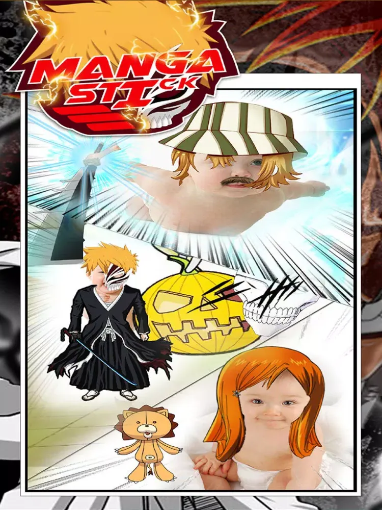 صور Saiyan & Anime Manga Sticker Camera : Saint Photo BoothDress Up Of Style iPad 