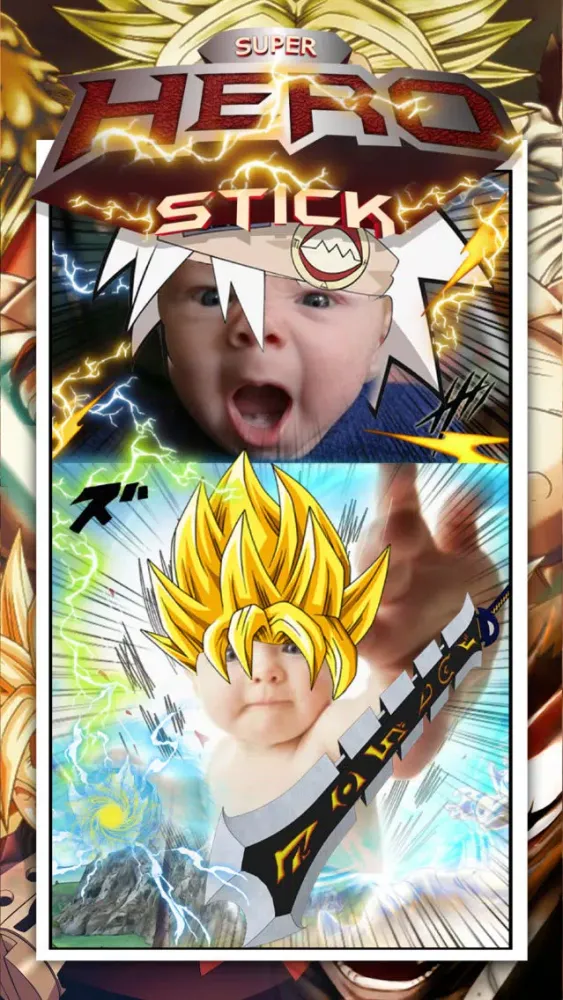 صور Anime & Manga All Super Star Hero Stick Photo Dress Camera