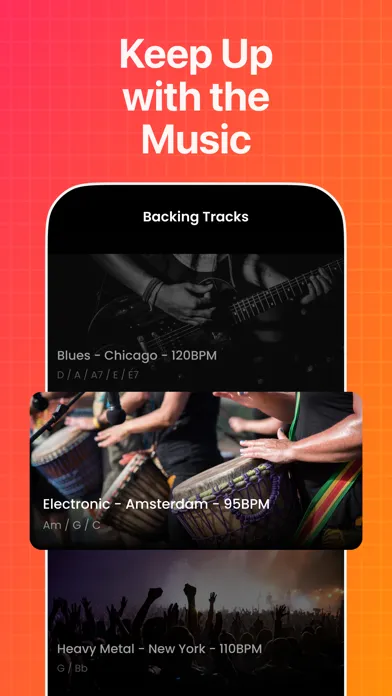 Tangkapan skrin Guitar Tuner: Chords & Tabs