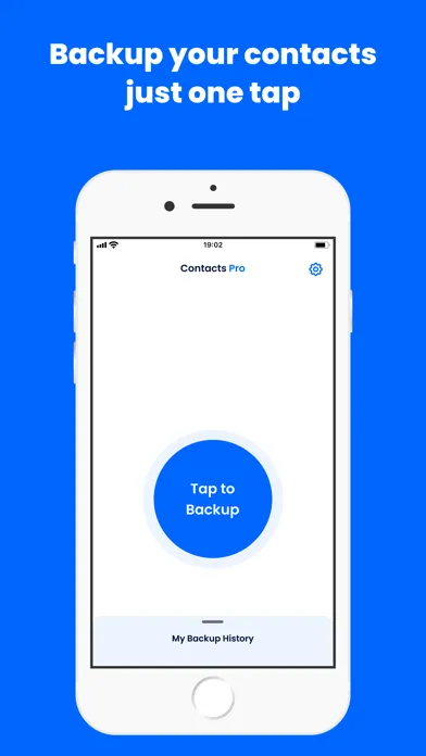 Tangkapan layar SafeContacts: Backup & Restore