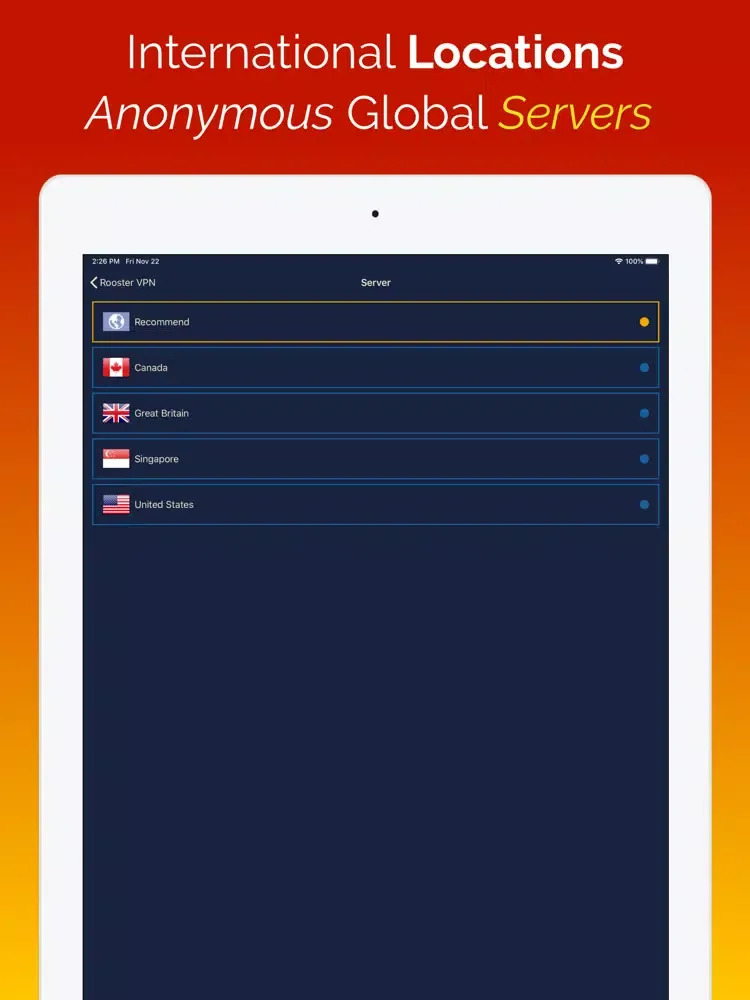 تصاویر VPN Rooster:Super Proxy Master iPad 