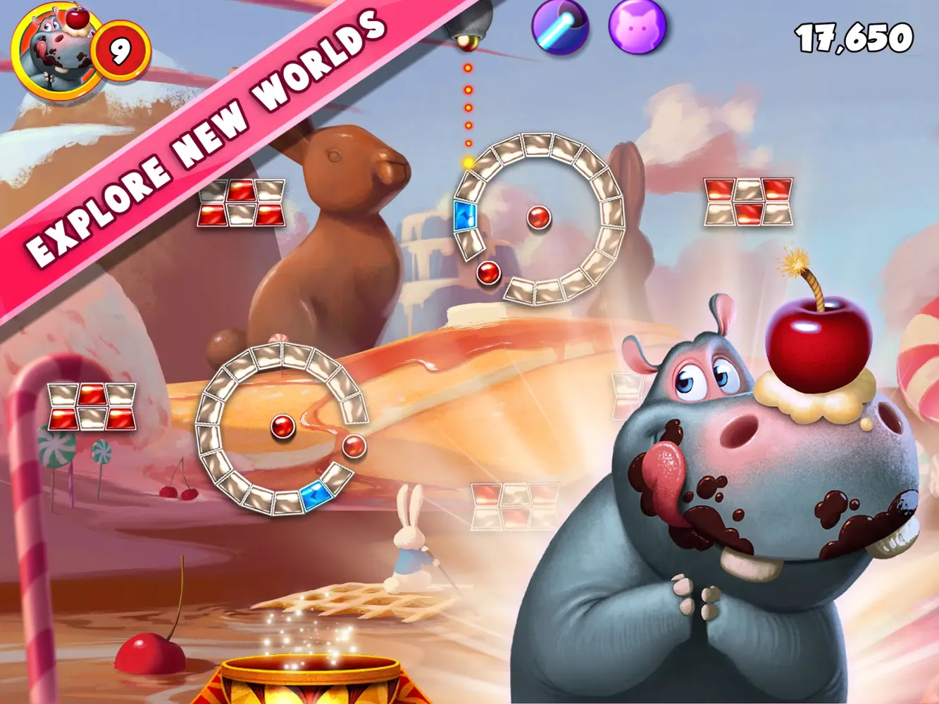 Capturas de tela do Wonderball