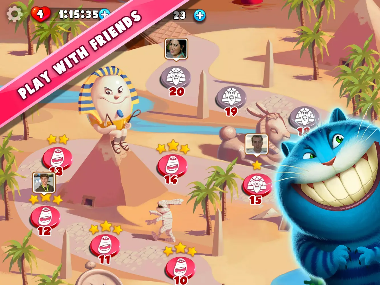 Capturas de tela do Wonderball