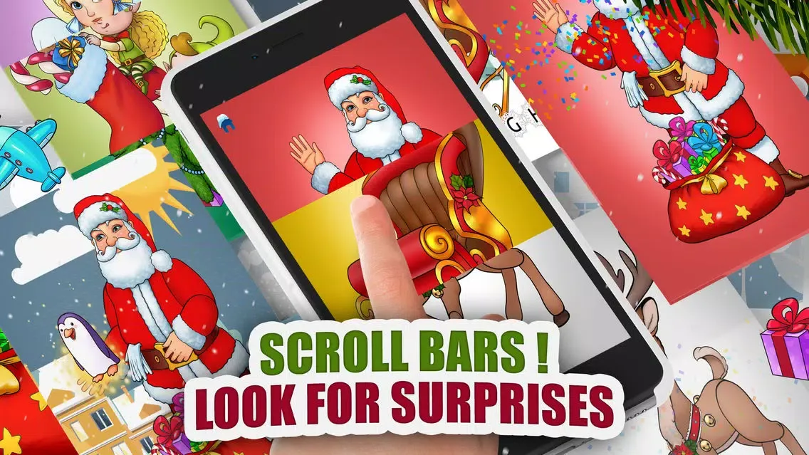 Moona Puzzles Christmas Music, Games for Kids Free Screenshots