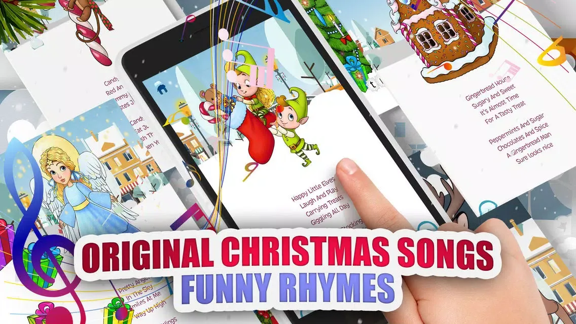 Moona Puzzles Christmas Music, Games for Kids Free Screenshots