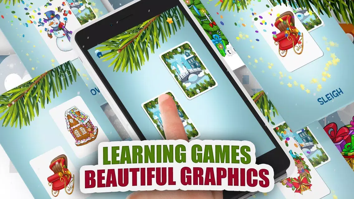 Moona Puzzles Christmas Music, Games for Kids Free Screenshots