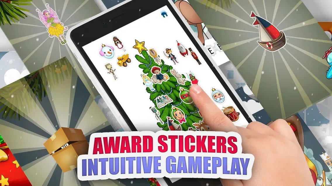 Moona Puzzles Christmas Music, Games for Kids Free Screenshots