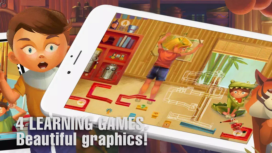 A Parcel of Courage free interactive book for kids Screenshots