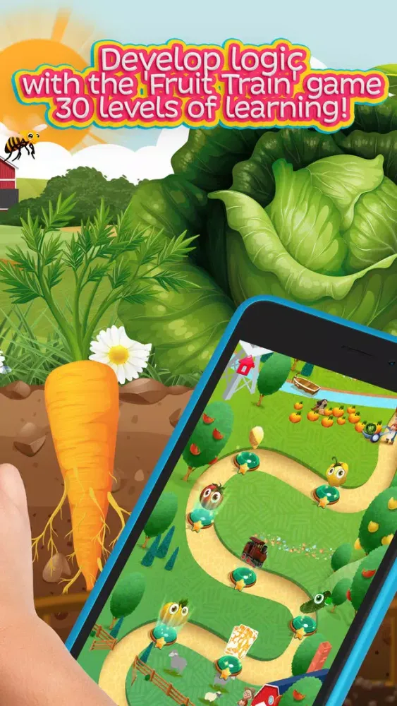 Moona Vegetable: Learning Games for Toddler, Kids スクリーンショット