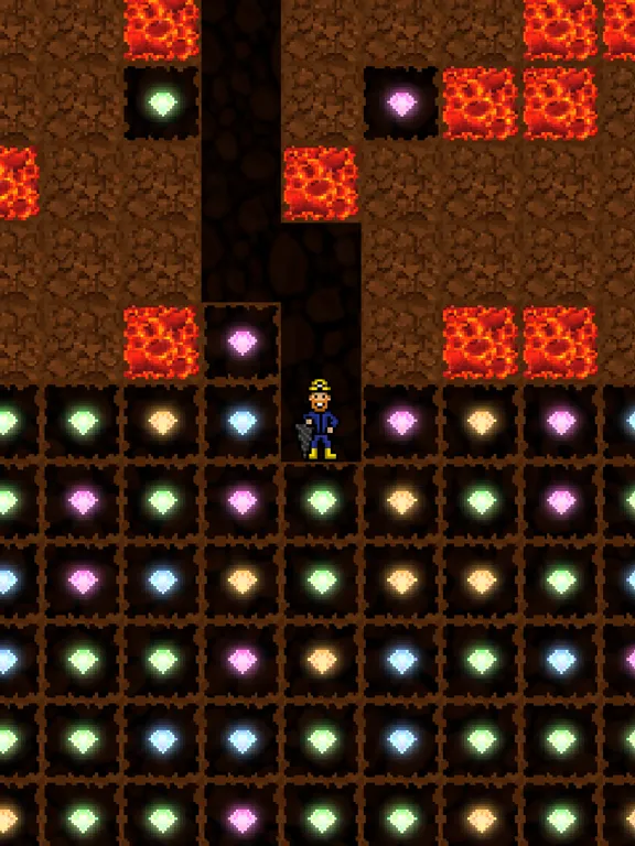 Magma Miner iPad  스크린샷