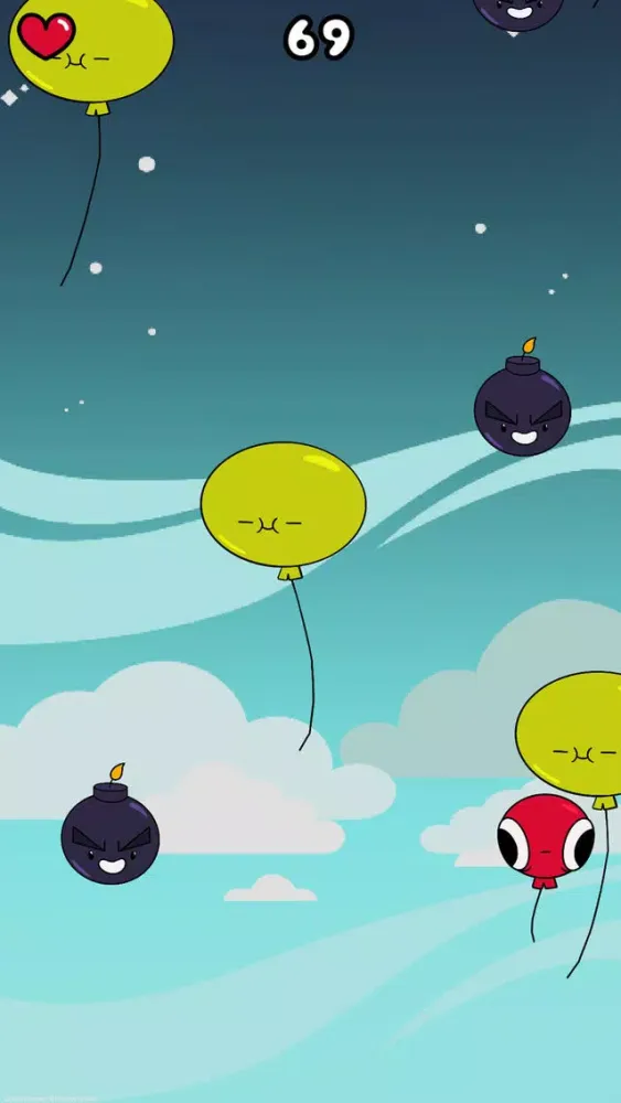 ภาพหน้าจอของ Whats Poppin - Balloon Popper