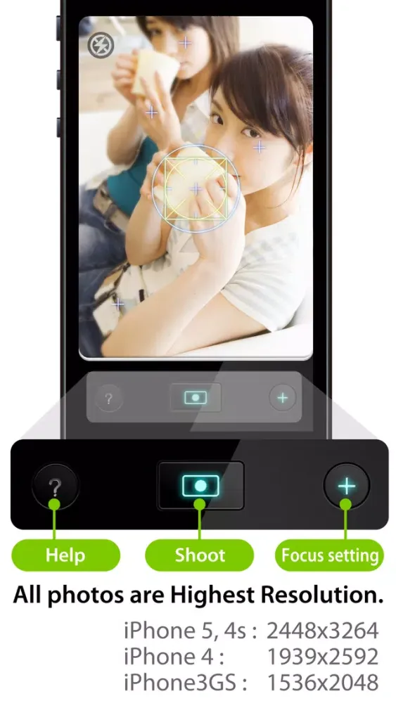 Multi Focus Camera Screenshots