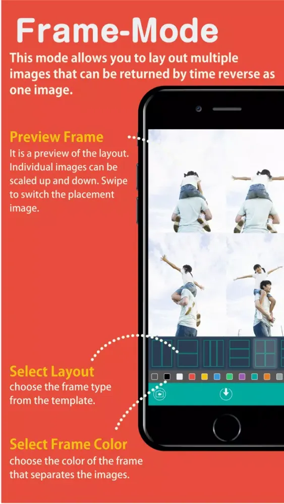 Tangkapan layar TimeReverseCamera 2