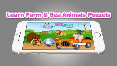 Learn Farm Sea Animals Puzzles Screenshots