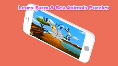 Learn Farm Sea Animals Puzzles Screenshots