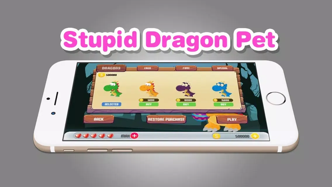 Zrzuty ekranu Stupid Dragon Pet