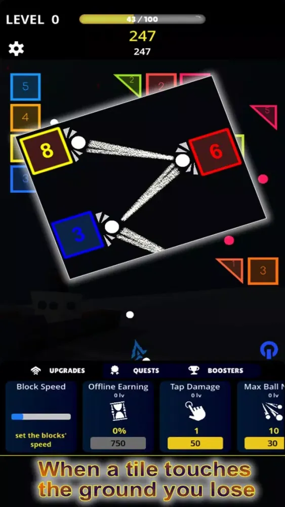 Capturas de pantalla de Balls Bounce Brick: Shot Kubik