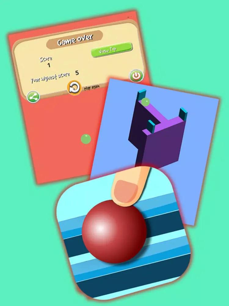 Screenshot di Endless Turns Ballz IO iPad 