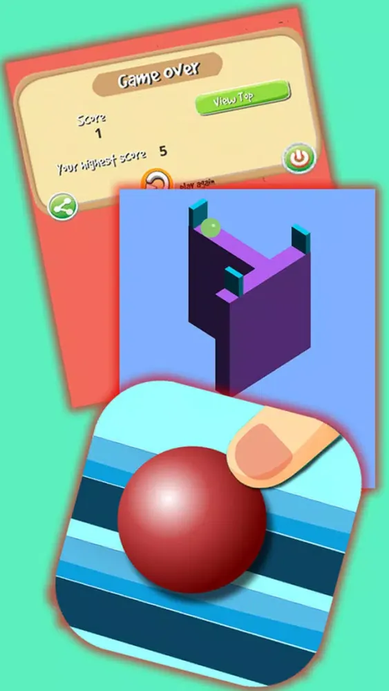 Screenshot di Endless Turns Ballz IO