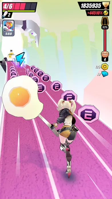 Slash & Girl - Endless Run Screenshots