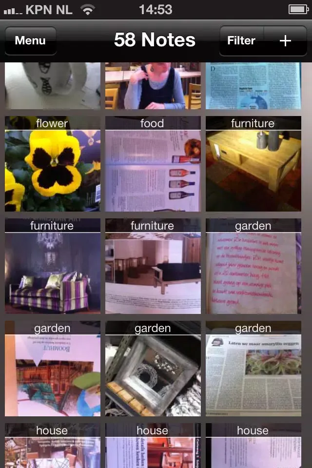 Screenshot di My Photo Note Lite - Taking Photo Notes Made Easy