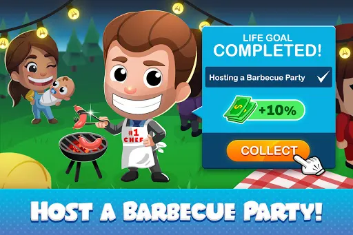 Capturas de tela do Idle Family Sim - Life Manager
