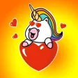 Cute Unicorn - Sticker Pack Cute Unicorn - Sticker Pack