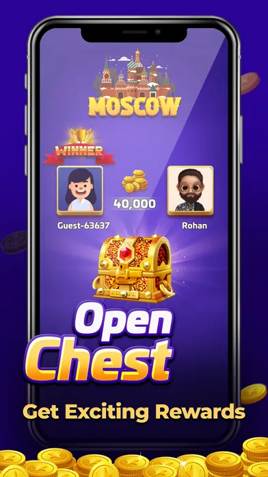 ภาพหน้าจอของ Carrom Gold : Game of Friends