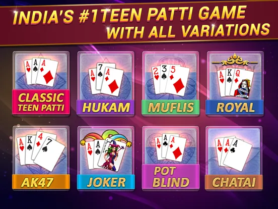 Tangkapan layar Teen Patti Gold-Poker & Rummy iPad 