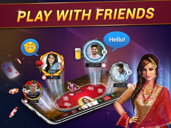 Tangkapan layar Teen Patti Gold-Poker & Rummy iPad 