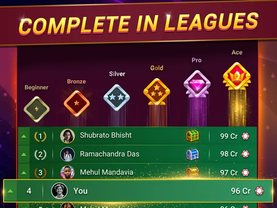 Tangkapan layar Teen Patti Gold-Poker & Rummy iPad 