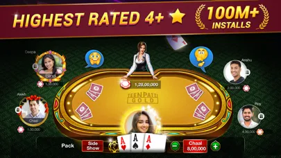 Tangkapan layar Teen Patti Gold-Poker & Rummy