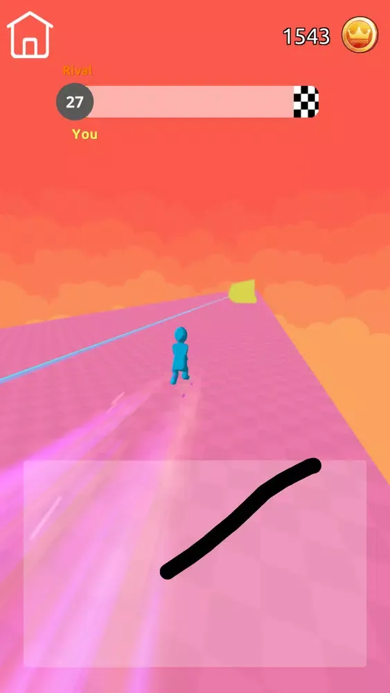 Tangkapan layar Draw Run 3D