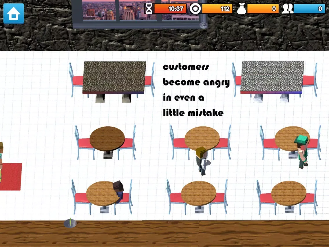 Capturas de tela do What a Waiter iPad 
