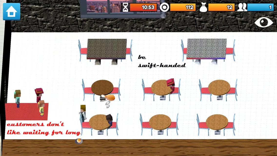 Capturas de tela do What a Waiter