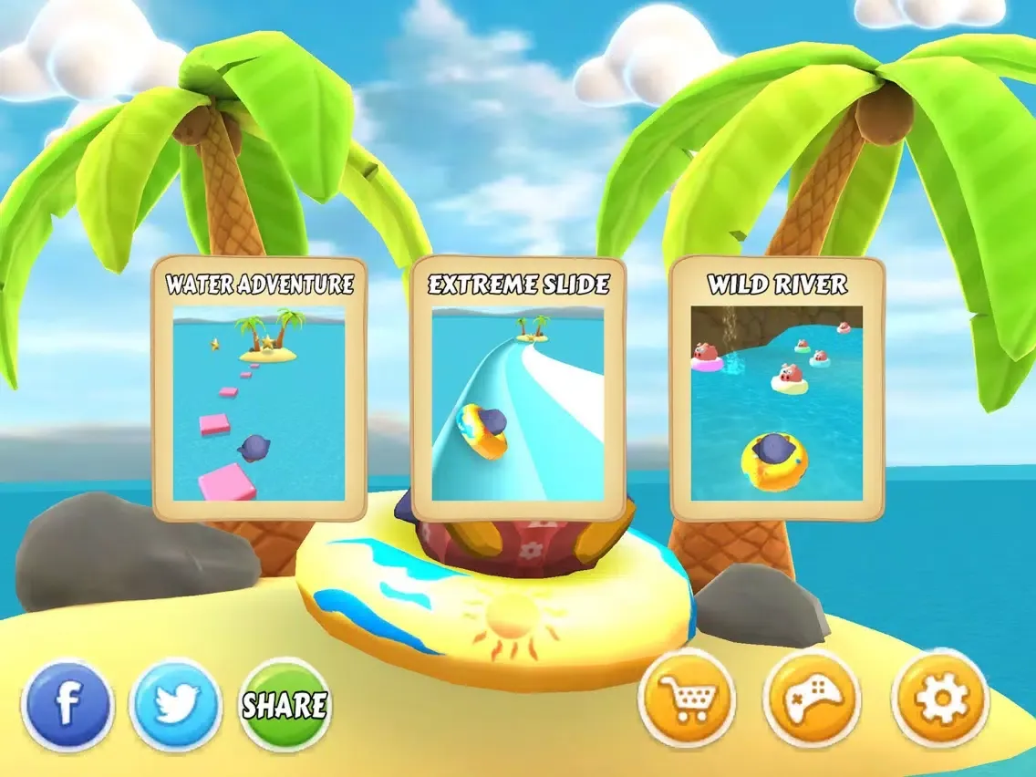 Capturas de tela do South Surfers Park 3D Pro iPad 