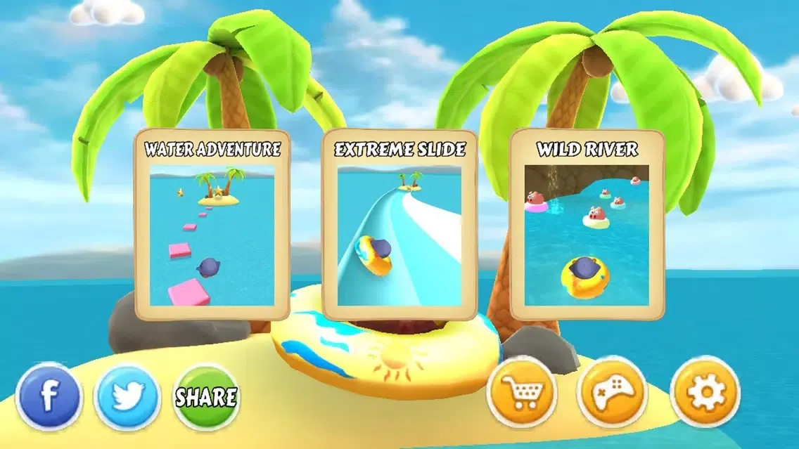 Capturas de tela do South Surfers Park 3D Pro