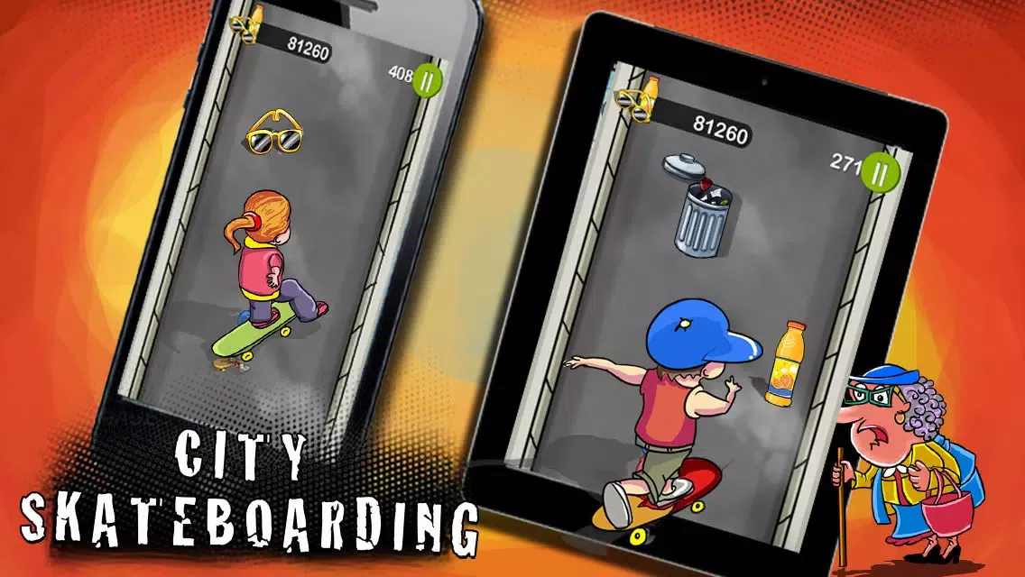 Capturas de pantalla de City Skateboarding - Extreme Grind Stunt Skaters (Free Game)