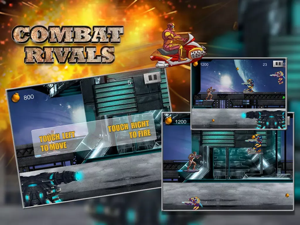 Combat Rivals - Future Robot Warriors At War In Elite Galaxy (Free Game App) iPad  स्क्रीनशॉट