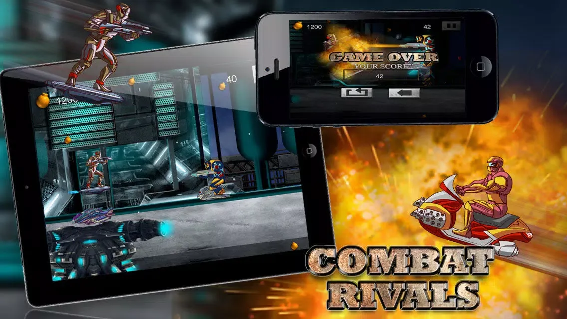 Combat Rivals - Future Robot Warriors At War In Elite Galaxy (Free Game App) स्क्रीनशॉट