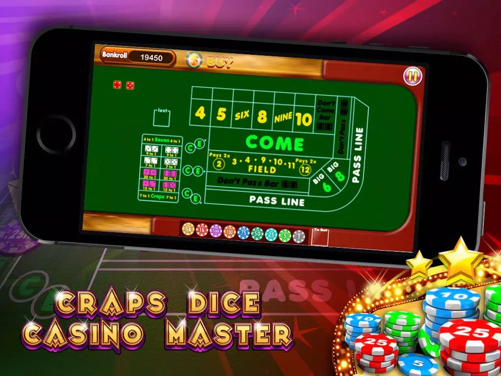Craps Dice Casino Master - Deluxe Rolling Dices Strategy Game iPad স্ক্রিনশট