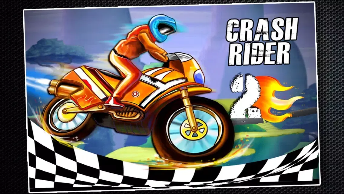 Ảnh chụp màn hình của Crash Rider 2 - Turbo Bike in Nitro Mayhem Racing