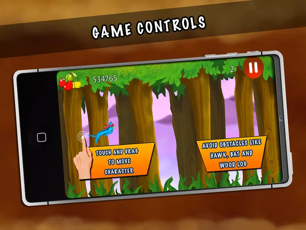 Hungry Flock: Tiny Ninja Birds Flaps Wings To Eat Little Juicy Fruit (Free Game) iPad  スクリーンショット