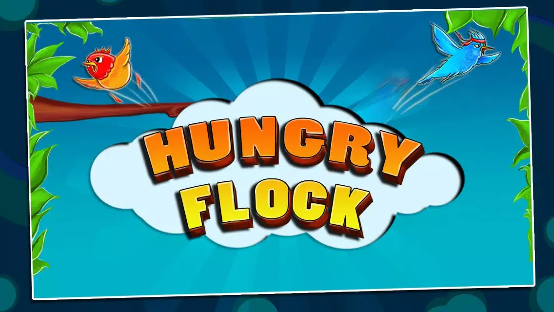 Hungry Flock: Tiny Ninja Birds Flaps Wings To Eat Little Juicy Fruit (Free Game) スクリーンショット