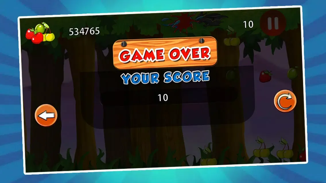 Hungry Flock: Tiny Ninja Birds Flaps Wings To Eat Little Juicy Fruit (Free Game) スクリーンショット