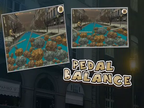 Zrzuty ekranu Pedal Balance - Unblock A Crazy Cycle Rider On Giant Bridge (Free 3D Game) iPad 