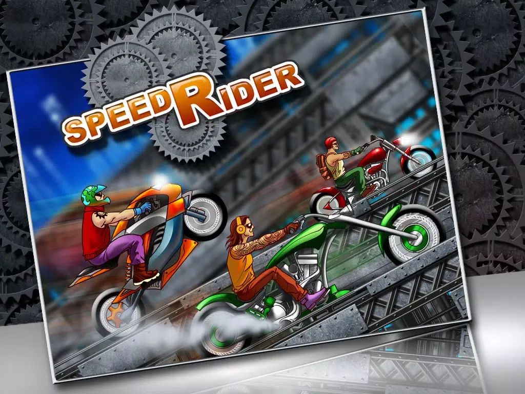 Speed Rider - Nitro Fueled Crazy Bike Stuntman (Free Game) iPad 应用截图