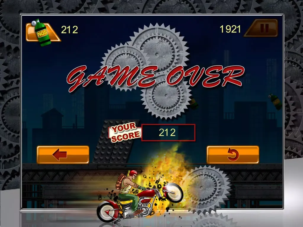 Speed Rider - Nitro Fueled Crazy Bike Stuntman (Free Game) iPad 应用截图