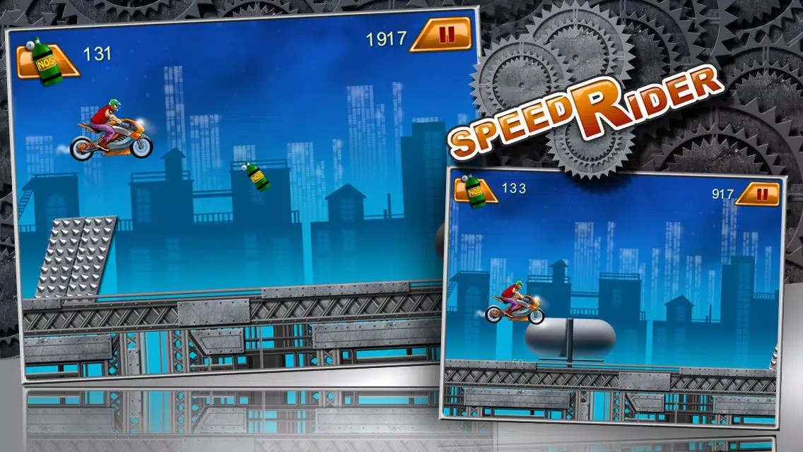 Speed Rider - Nitro Fueled Crazy Bike Stuntman (Free Game)应用截图